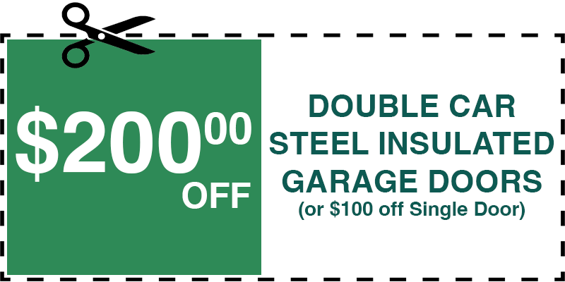 200 off garage door repair Armonk